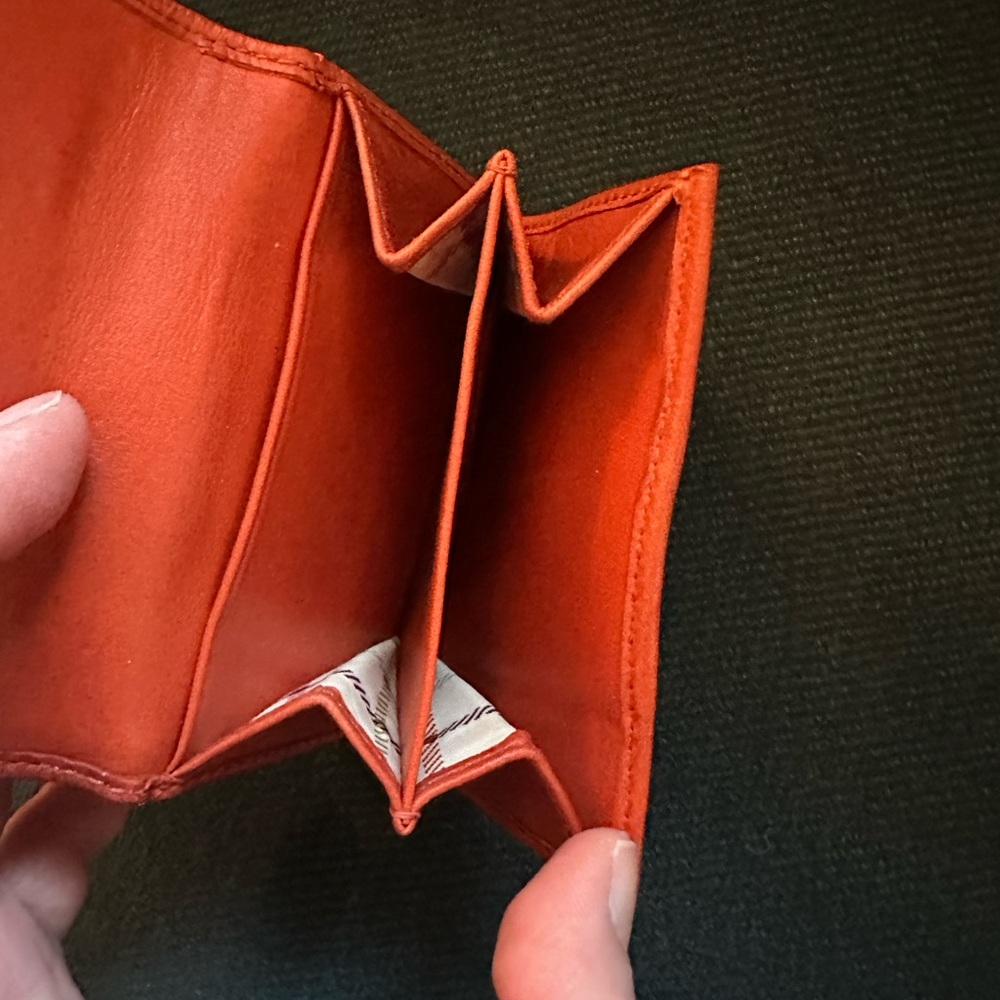 Coach Orange Signature Wallet 🧡 - Picture 4 of 5